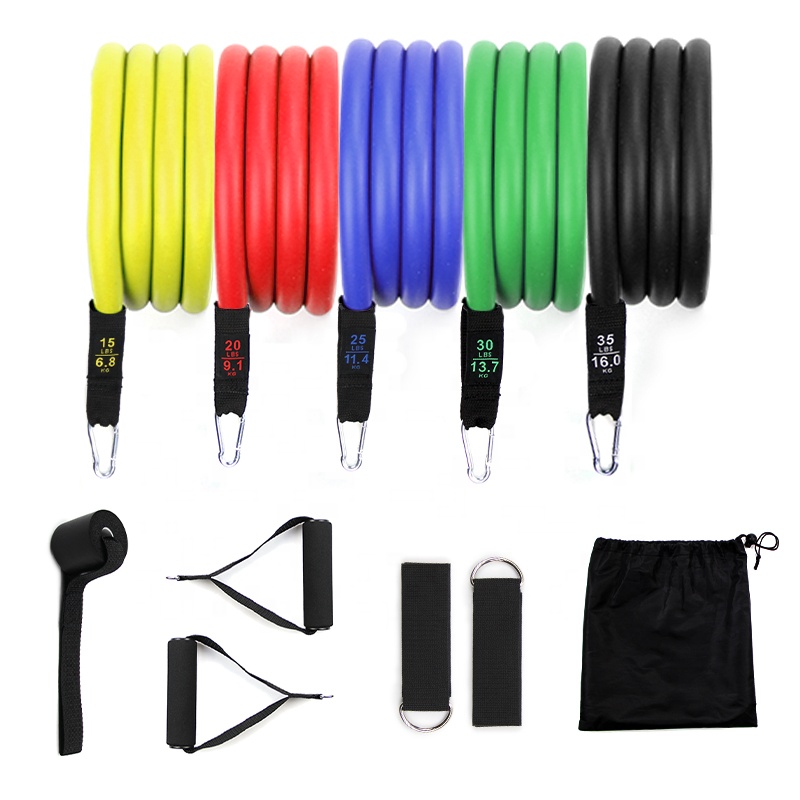 Resistance Bands with Carabiner 4