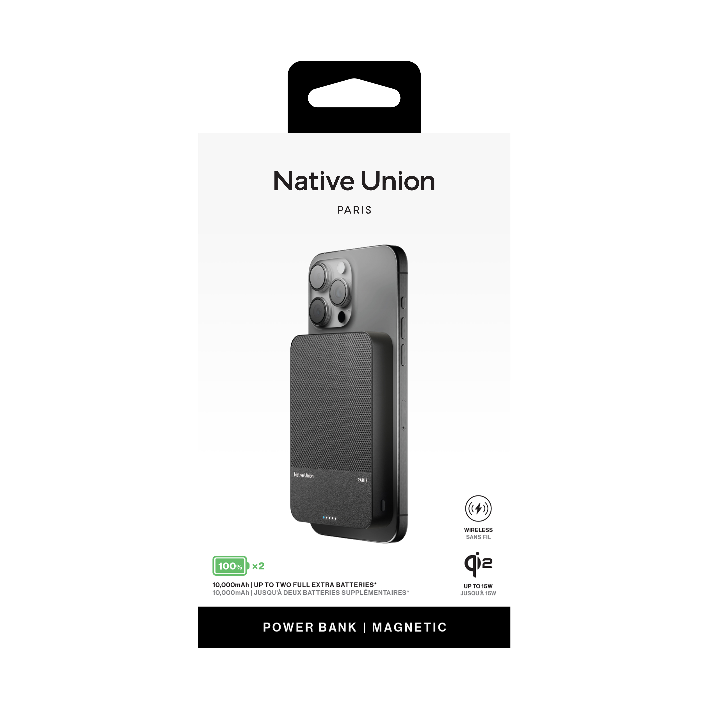Native Union (RE)Classic Magnetic Power Bank 10000mAh 2
