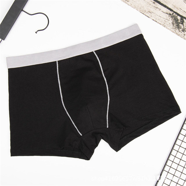 Mid-waist Breathable Men's Boxer Briefs 4