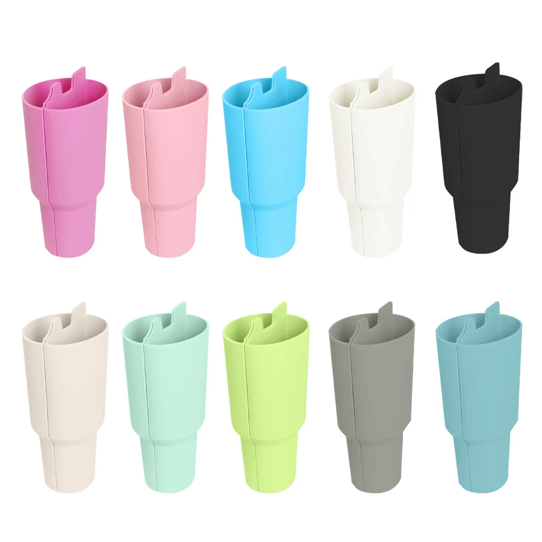 2 in 1 Reusable Silicone 40 Oz Drink Separator Cup Liner 3