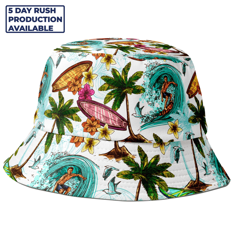 Performance Poly Sublimation Single-Sided Bucket Hat