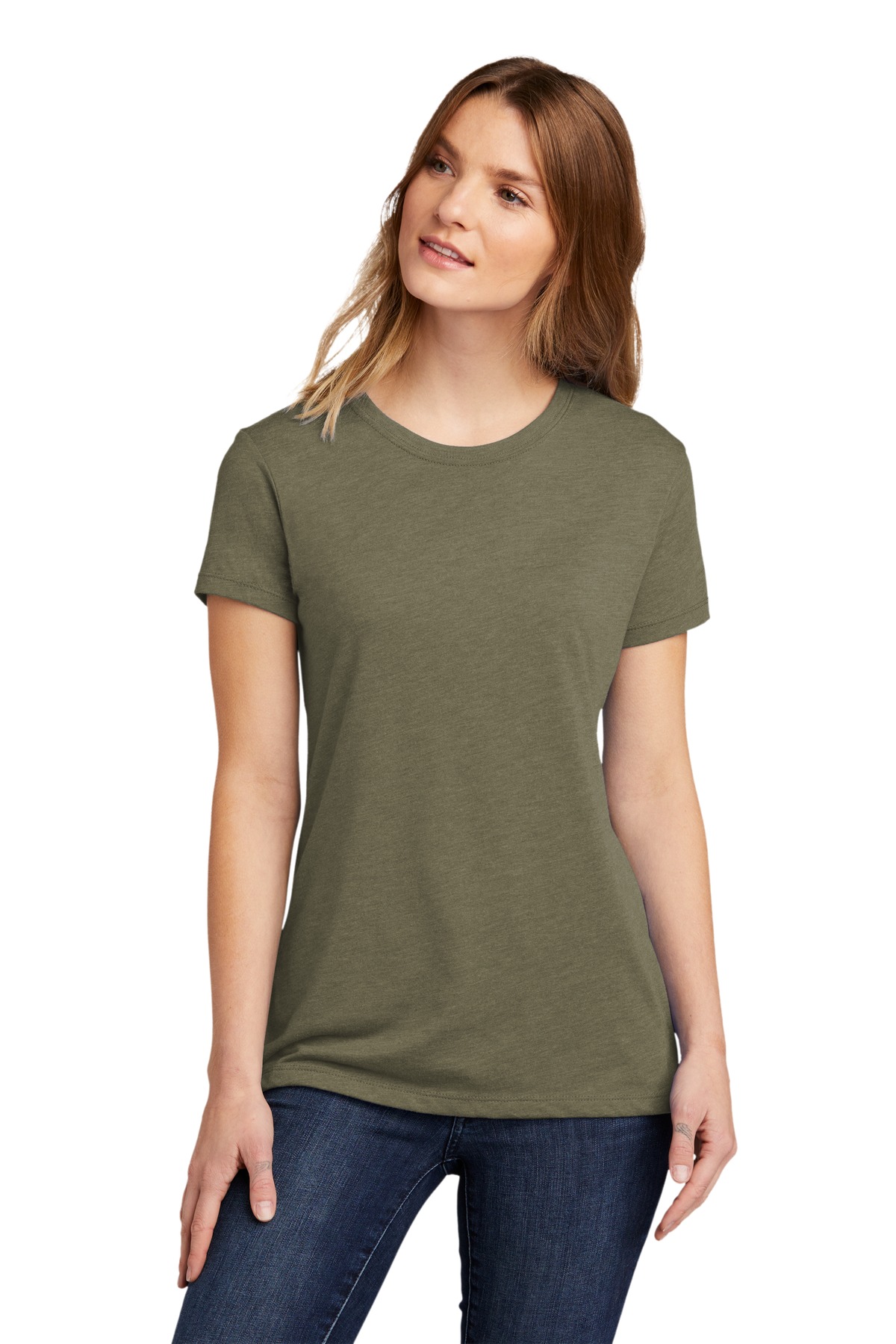 Next Level Apparel Women's CVC Tee. NL6610 159