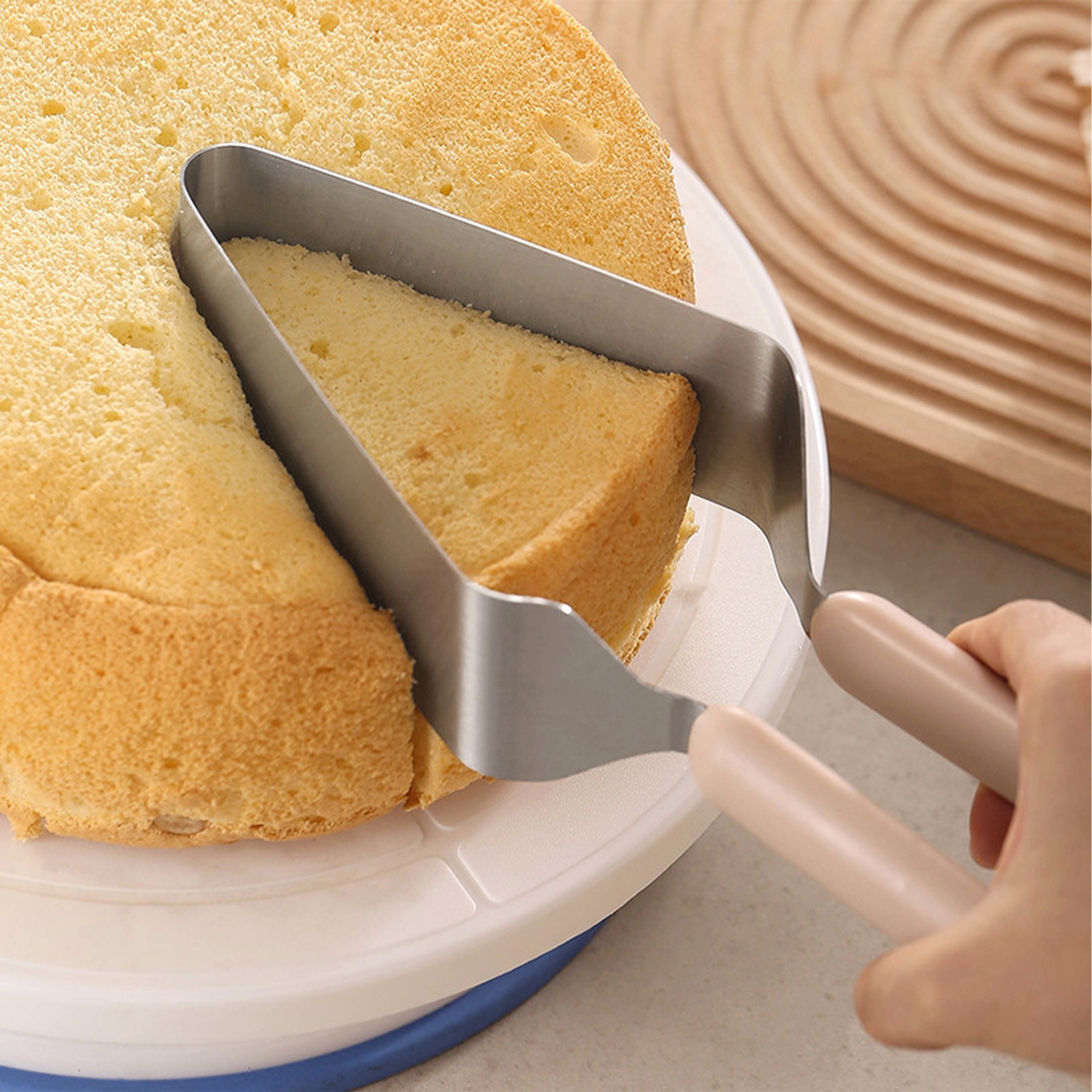 Food-Grade Stainless Steel Cake Server 4
