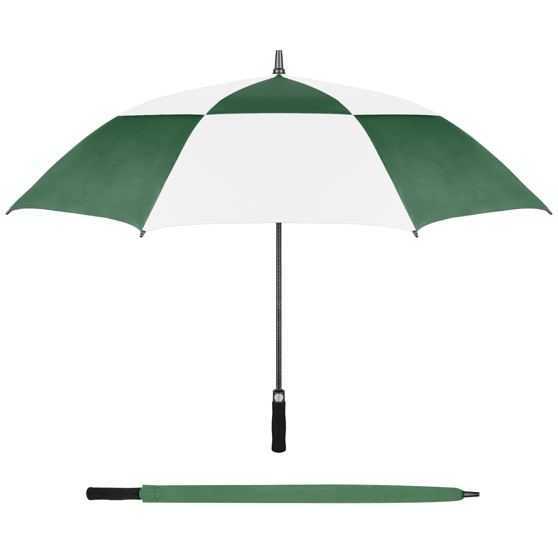 60'' Vented Auto-Open Golf Umbrella (Full Color) 21