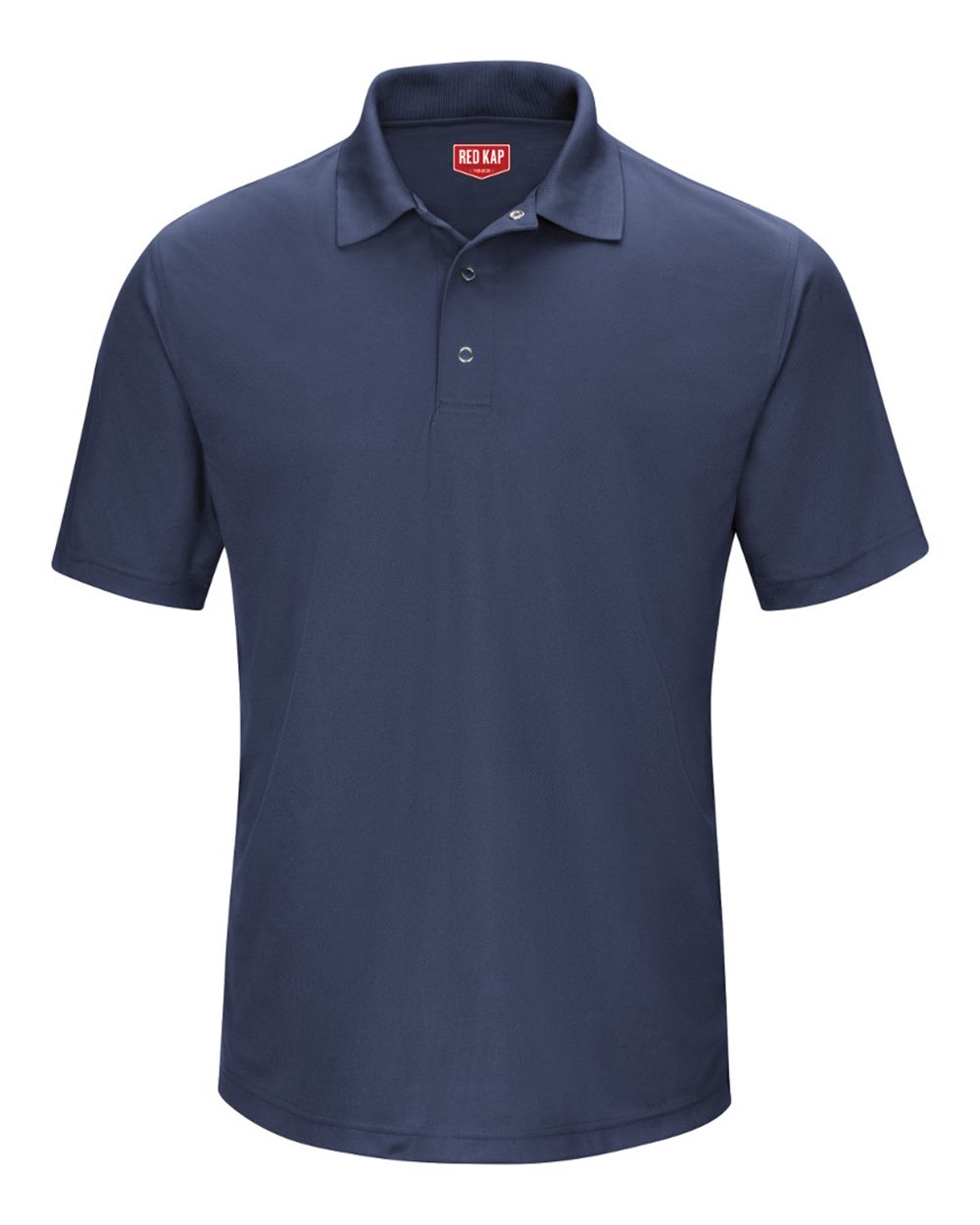 Men's Performance Knit Gripper-Front Polo - SK74 9