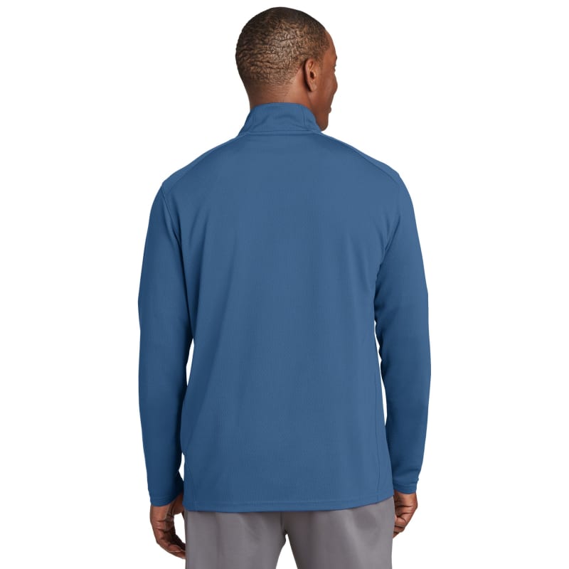 Sport-Tek Sport-Wick Textured 1/4-Zip Pullover., custom hoodie or sweatshirt with logo imprint 48