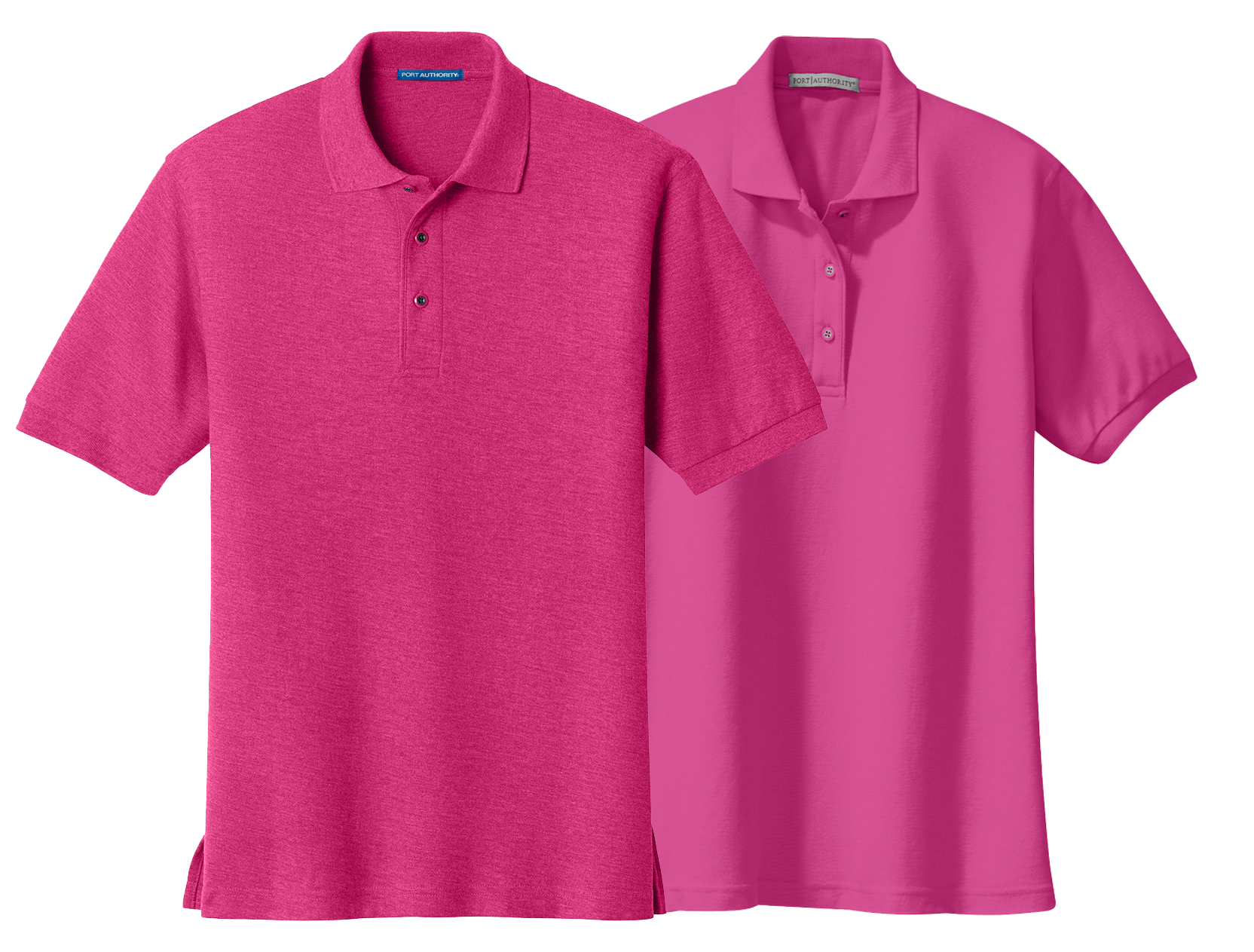 Men's 5 oz. 65/35 Poly/Cotton Pique Knit Silk Touch™ Sport Shirts 21