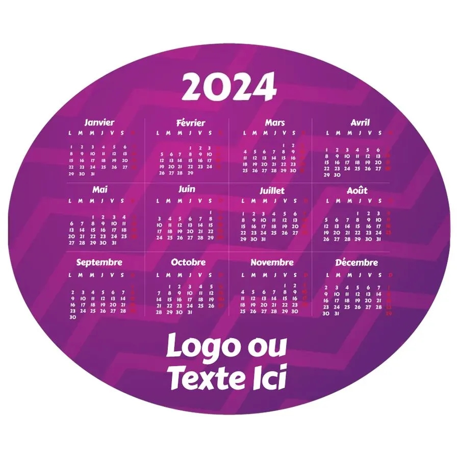 Custom Purple Mouse Pad 8