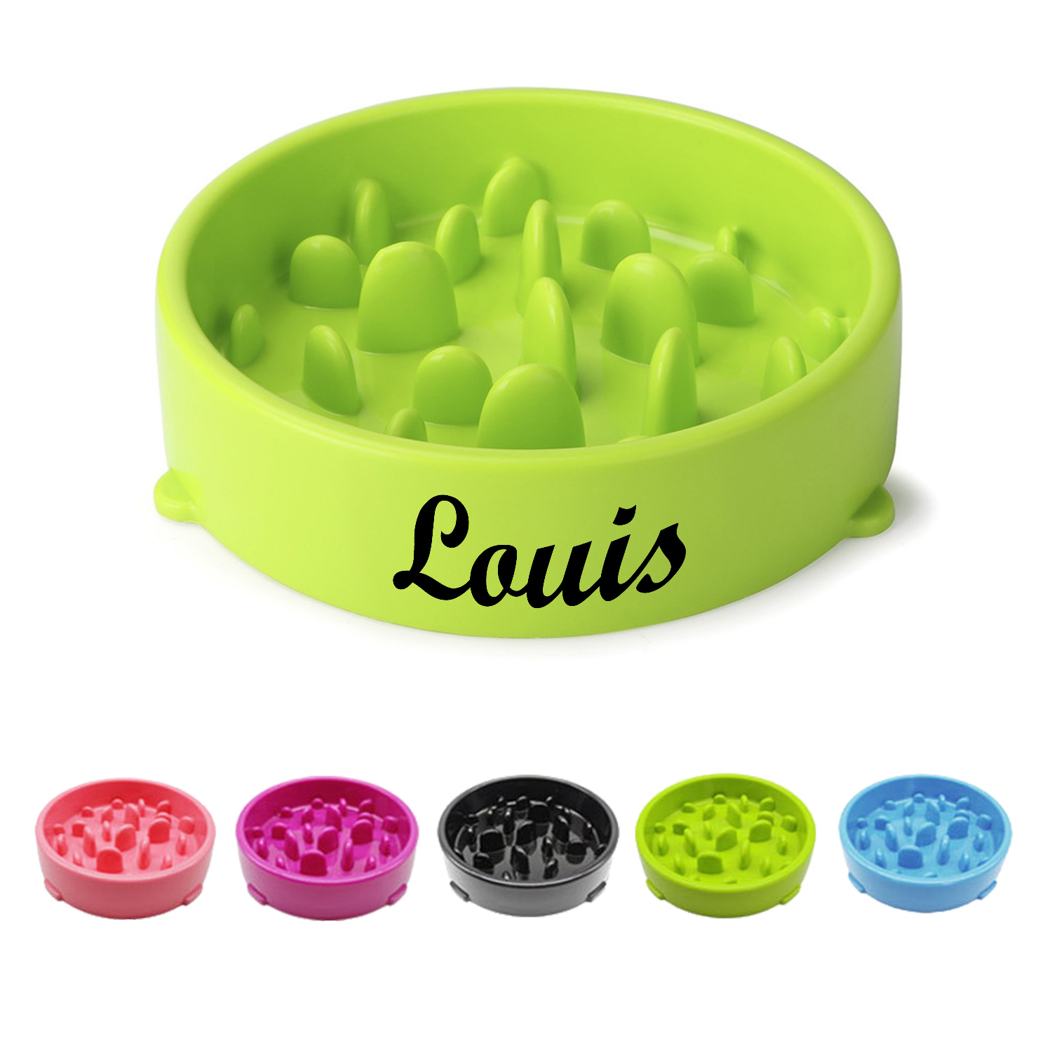 ABS Pet Non-Slip Slow Feeder Interactive Bowl 10