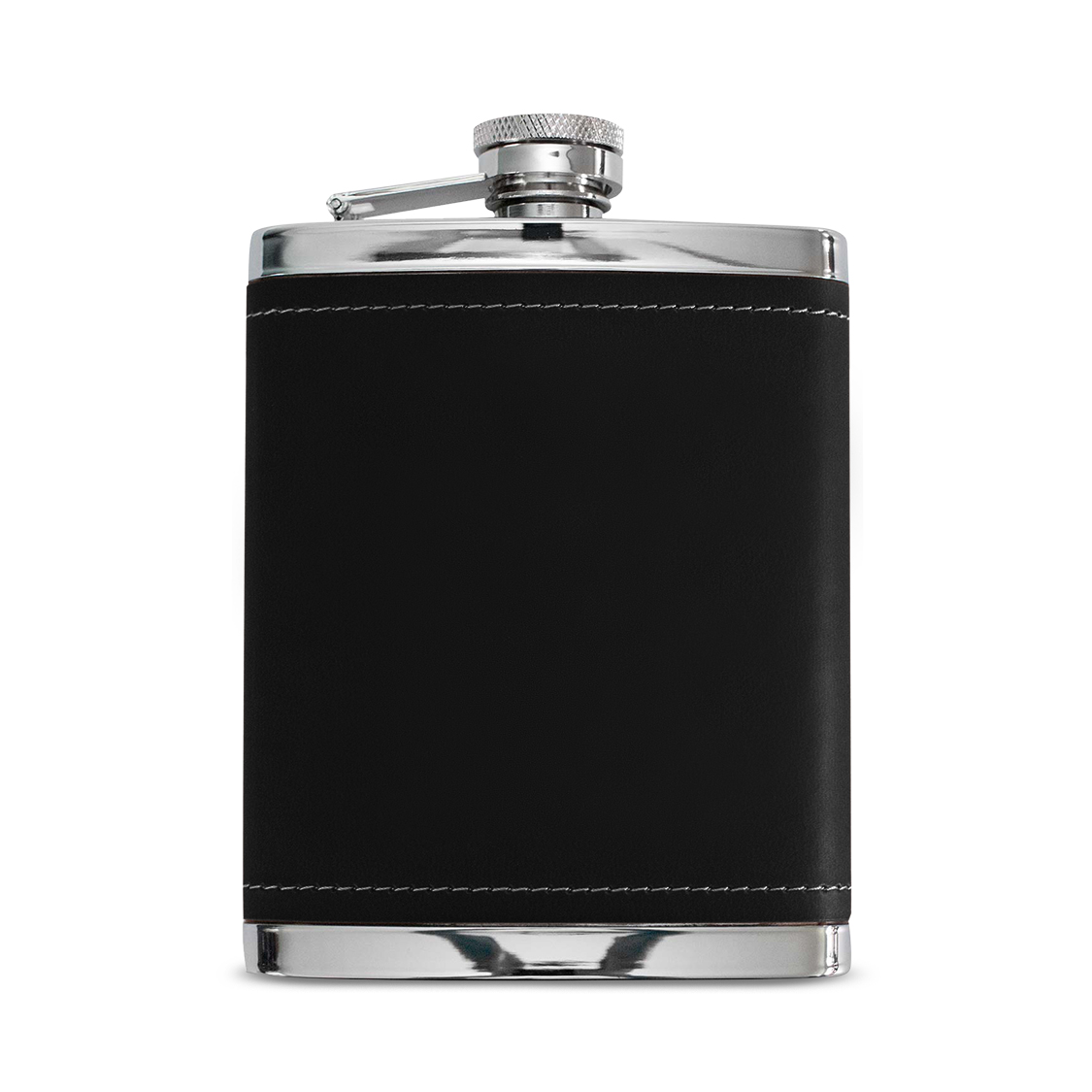 Walters Leather Premium Stainless Steel Hip Flask - 6 Oz 11