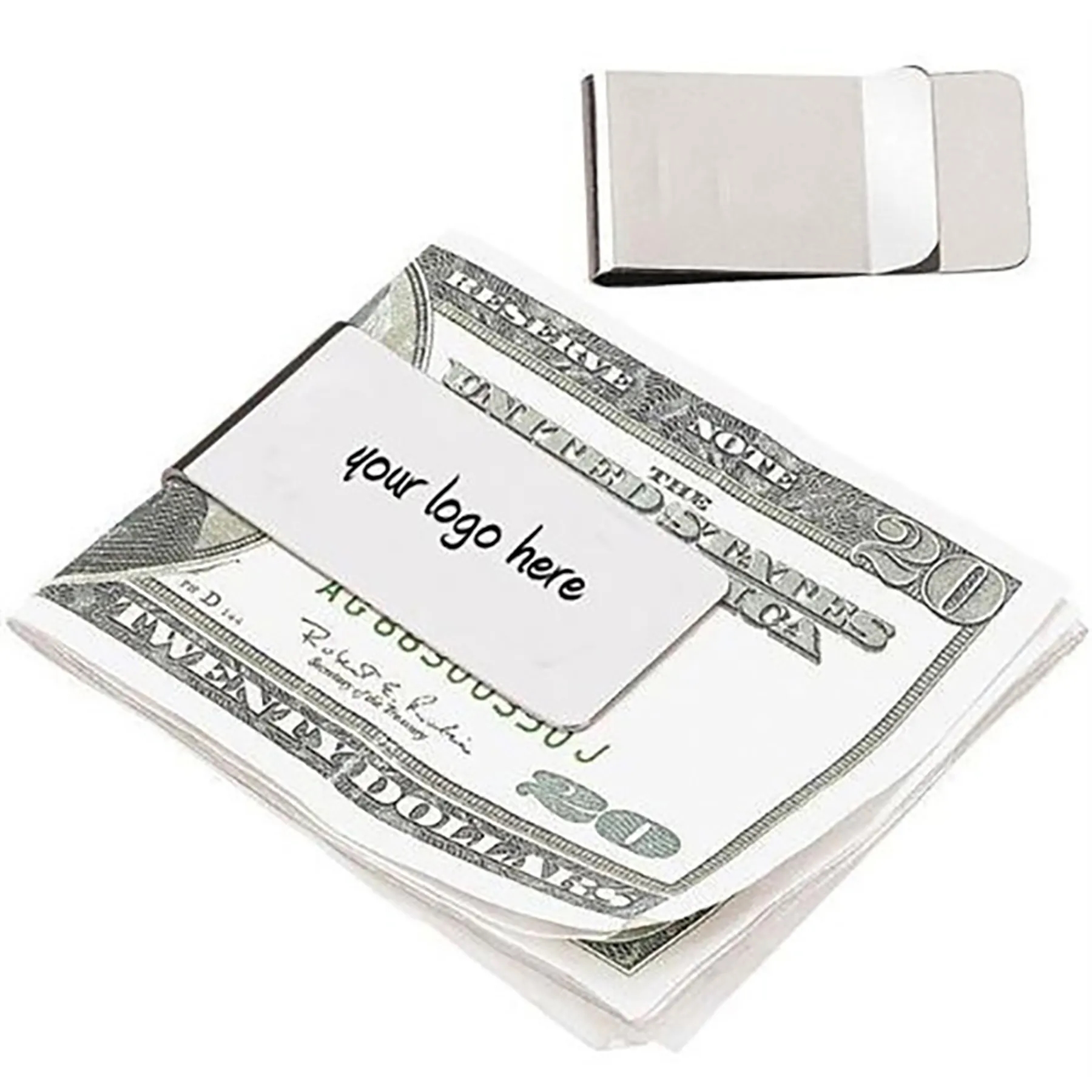 Stainless Steel Executive Money Clip 2
