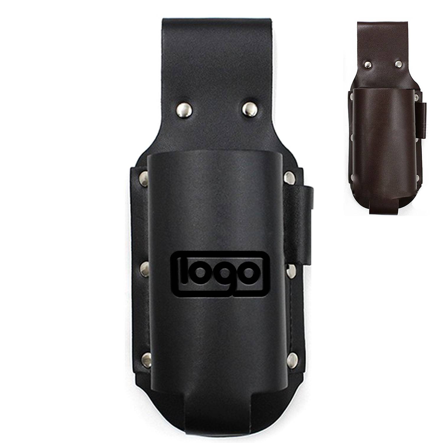 PU Leather Waist Mounted Beer Holder 4