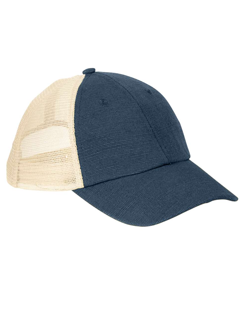 Washed Hemp Soft Mesh Trucker Cap - EC7095 10
