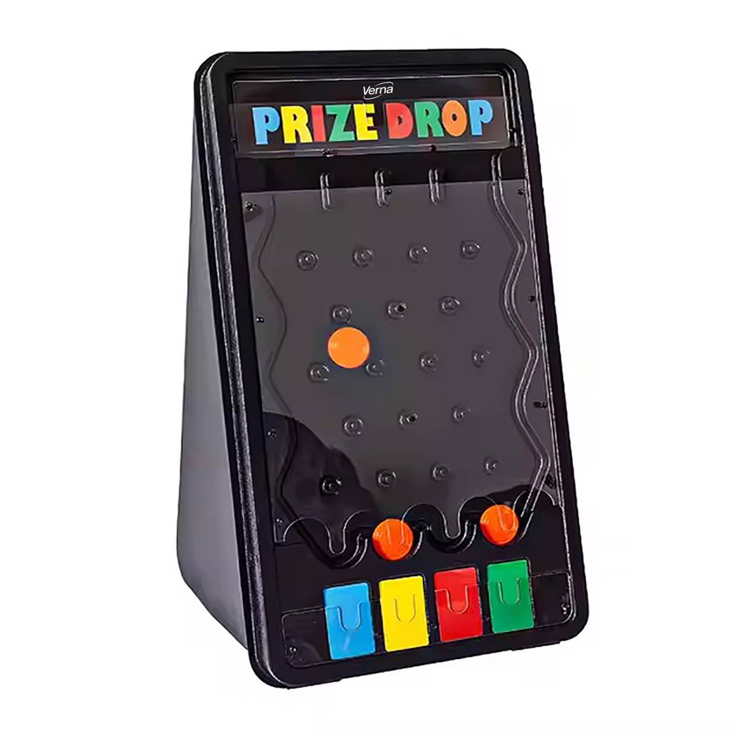 Mini Plastic Prize Drop Game Board w/ 8 Pucks 2