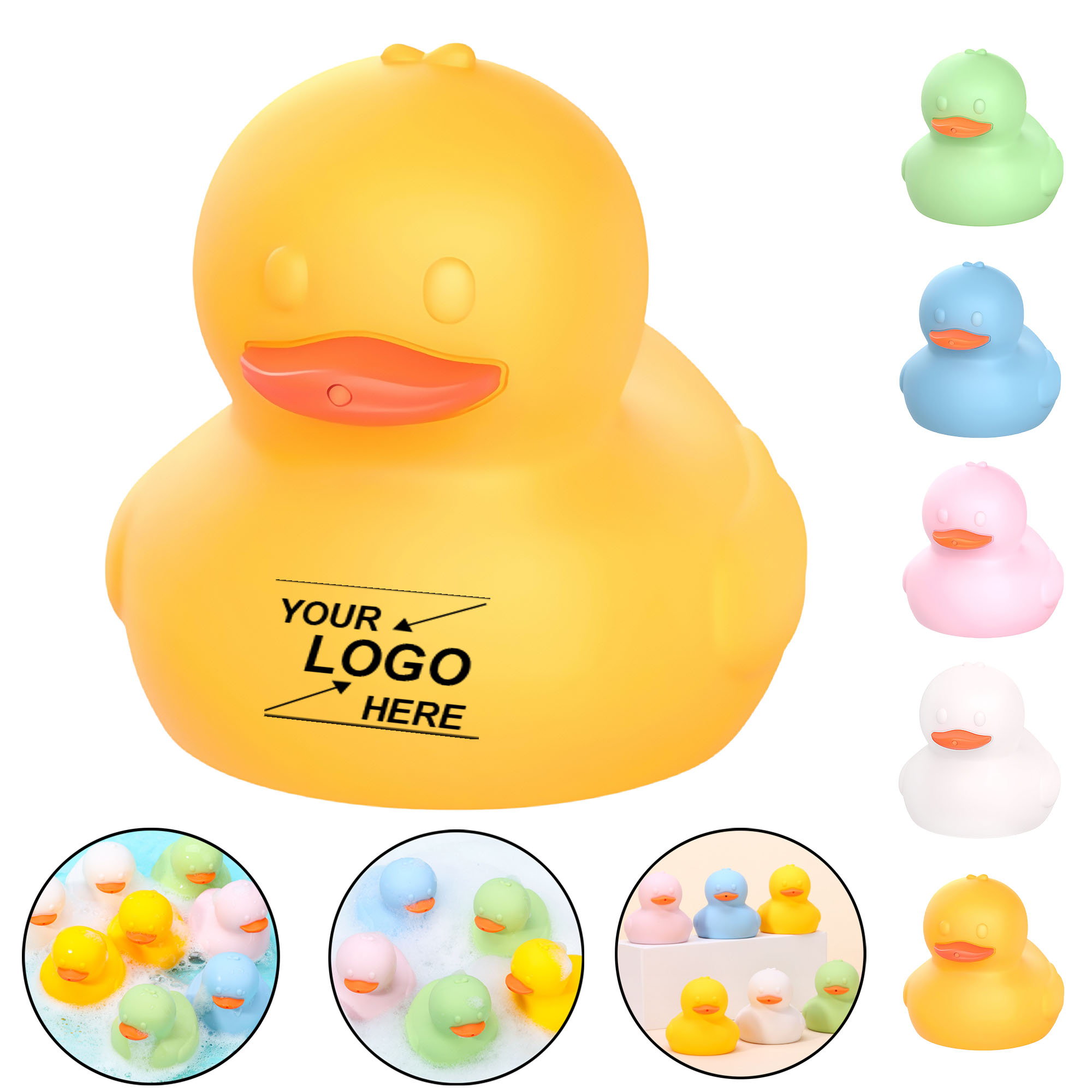 Floating Duck Bath Toy for Babies 2