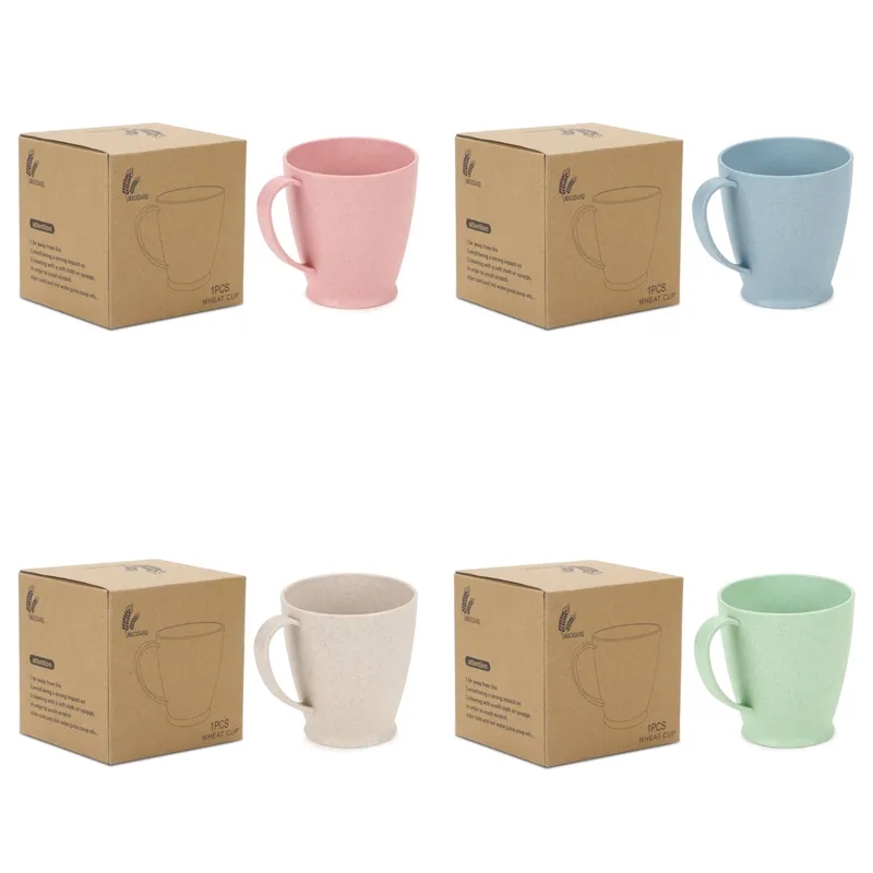 7 Oz. Eco-Friendly Wheat Straw Lightweight Cup 4