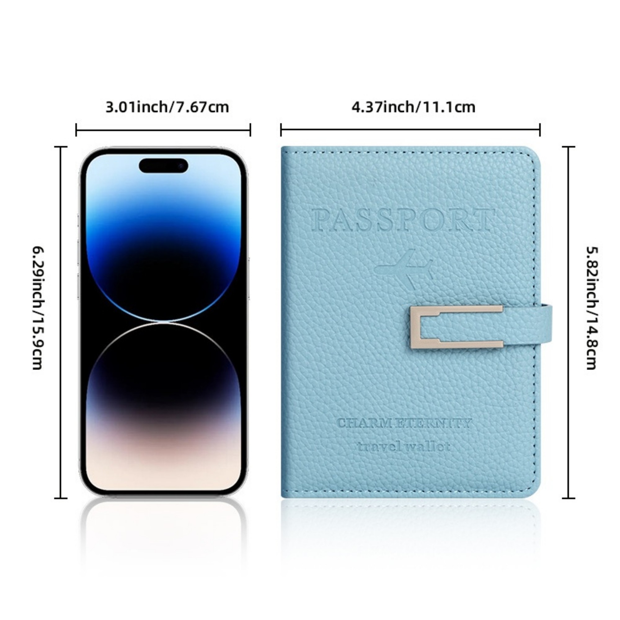 PU Leather Passport Holder 3