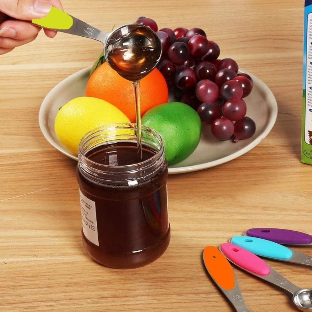 5-Piece Stainless Steel Measuring Spoon Set for Baking 8