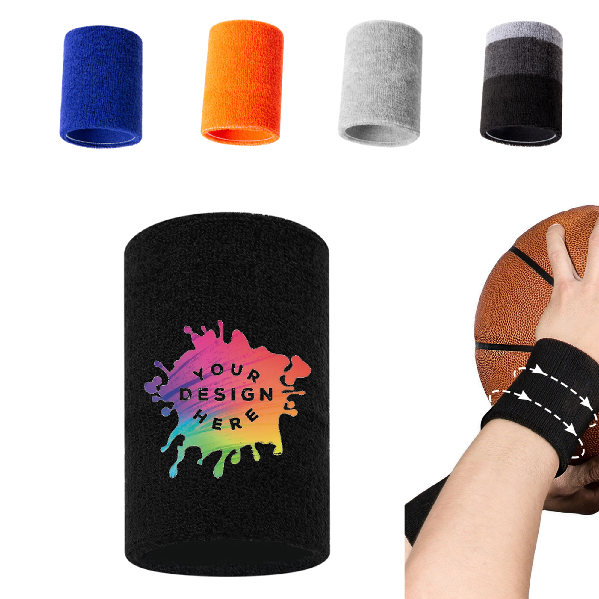 Full Color Support Brace Wrist Bands MOQ 50 4