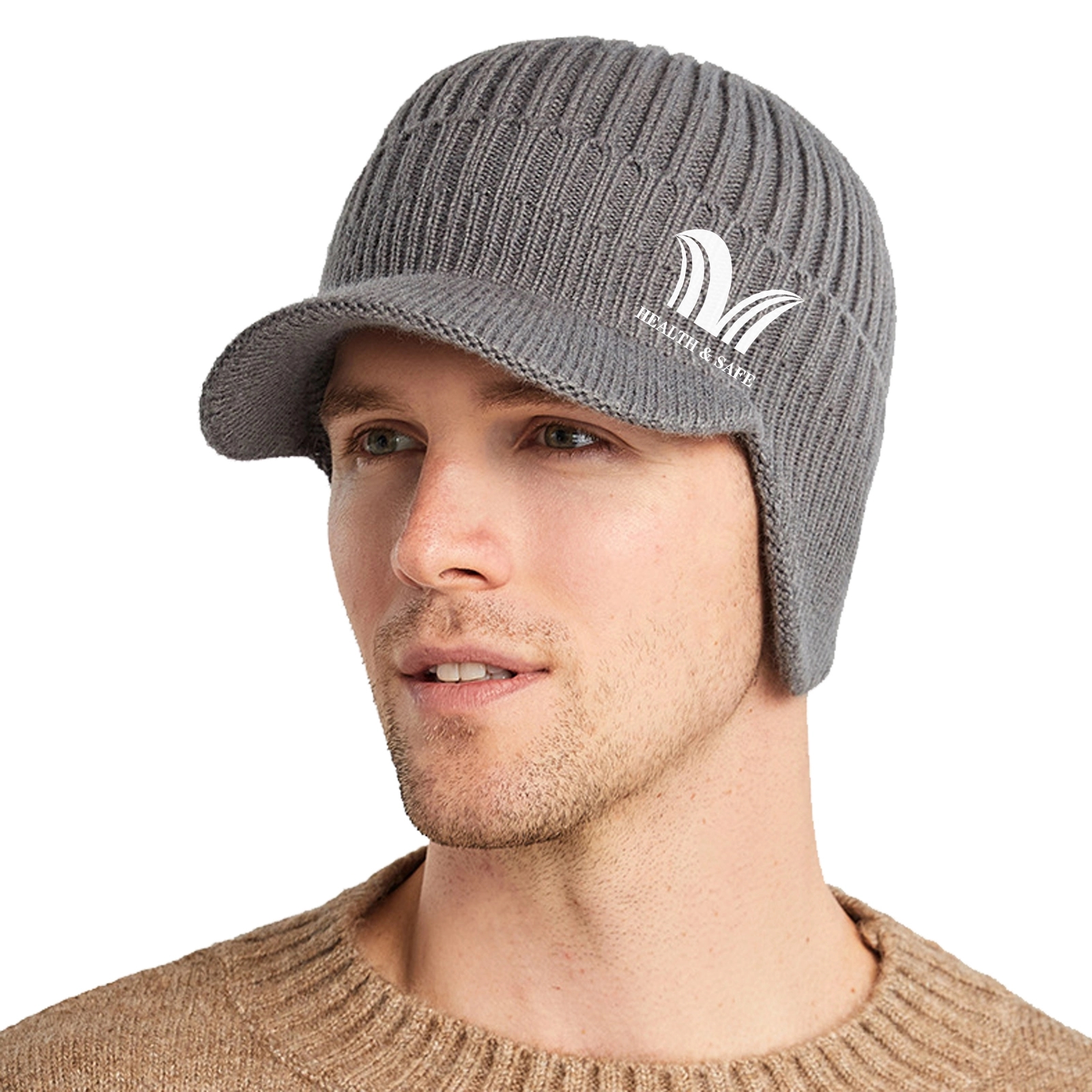 Winter For Men Outdoor Fleece Hat Scarf Set 1