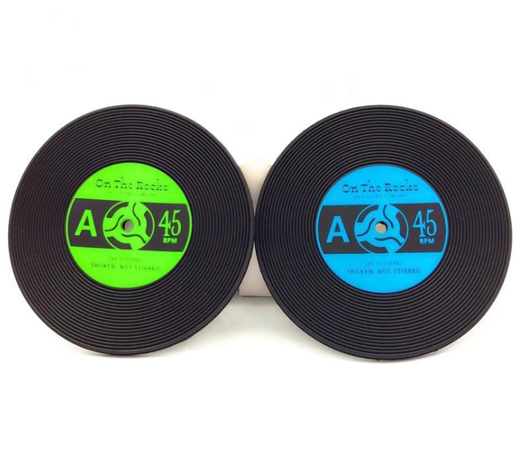 Vinyl Record Drink Coaster 1