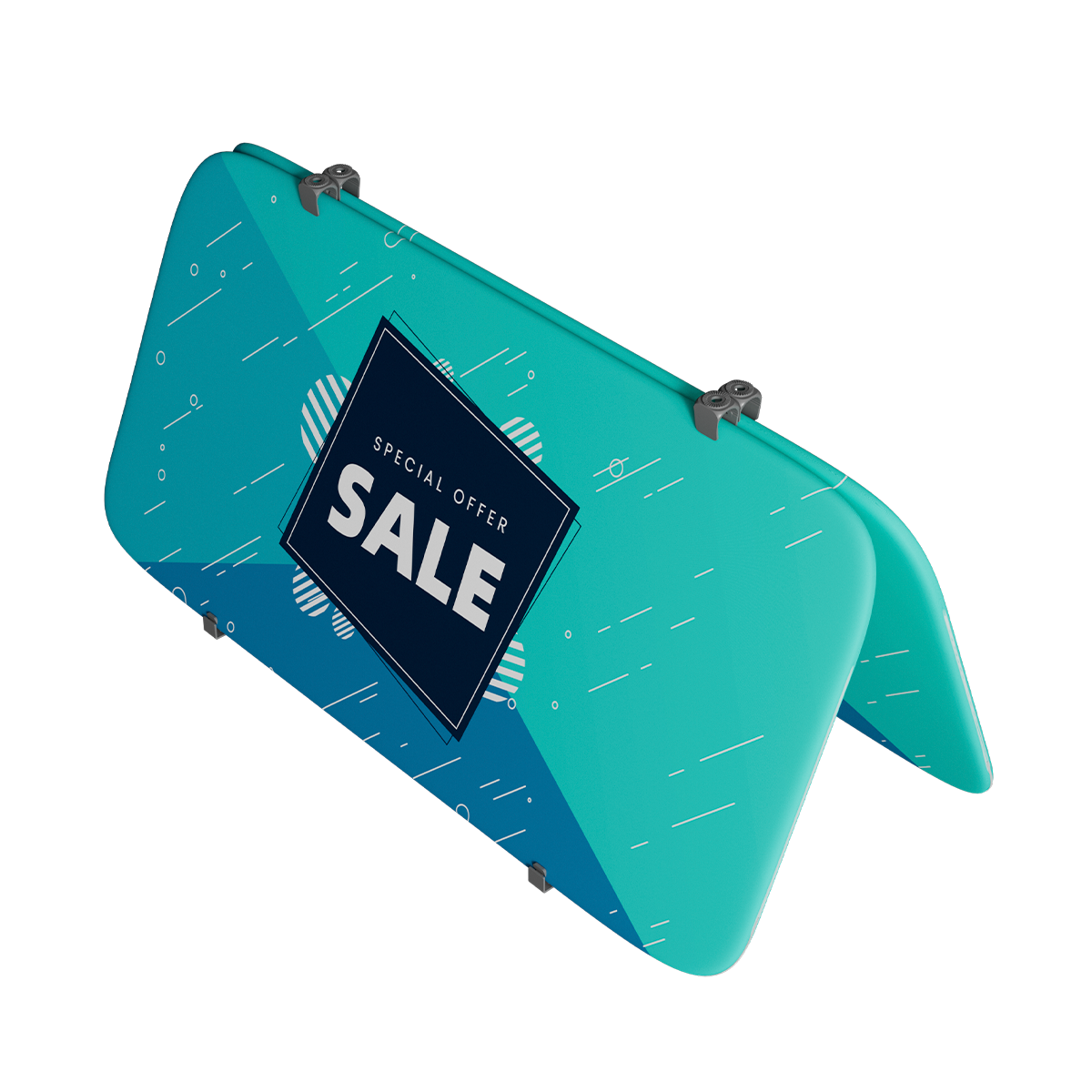 A-Frame Banner Stand - 80"w x 38"h 3