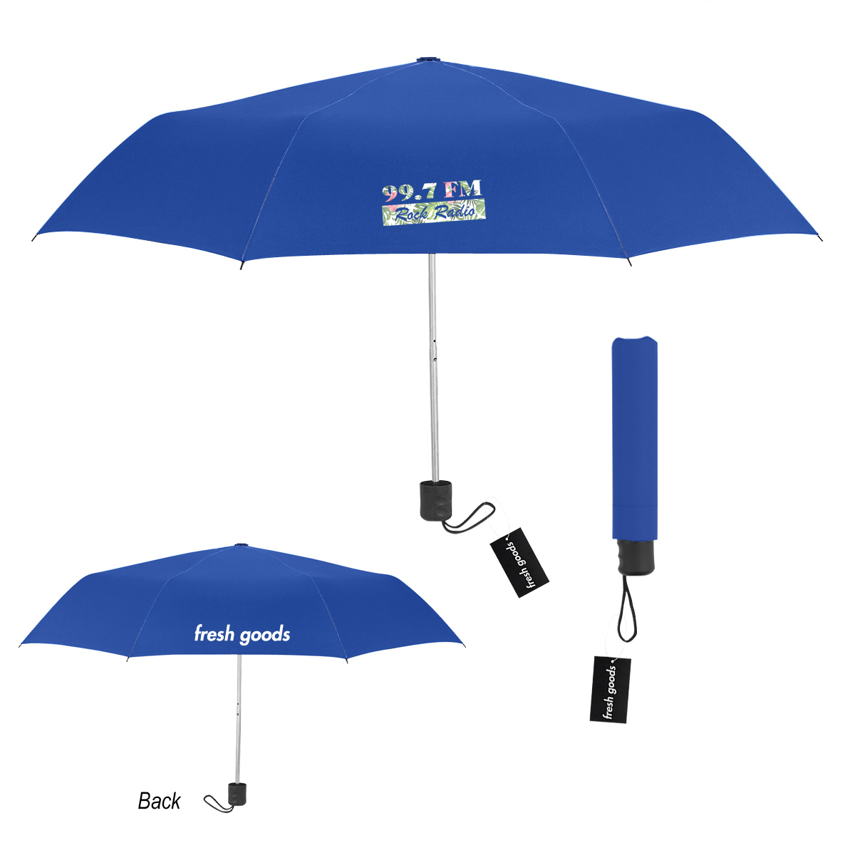 Fresh Goods 42" Arc Budget Telescopic Umbrella 14