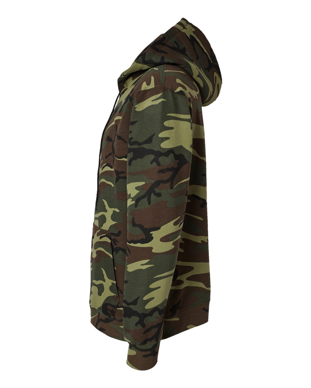 Unisex Camo Fleece Hoodie Sweatshirt - 3969 7