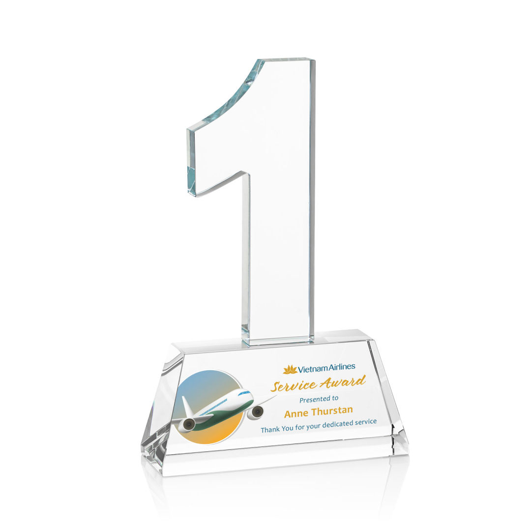 Milestone Optical VividPrint™ Award - Clear 6