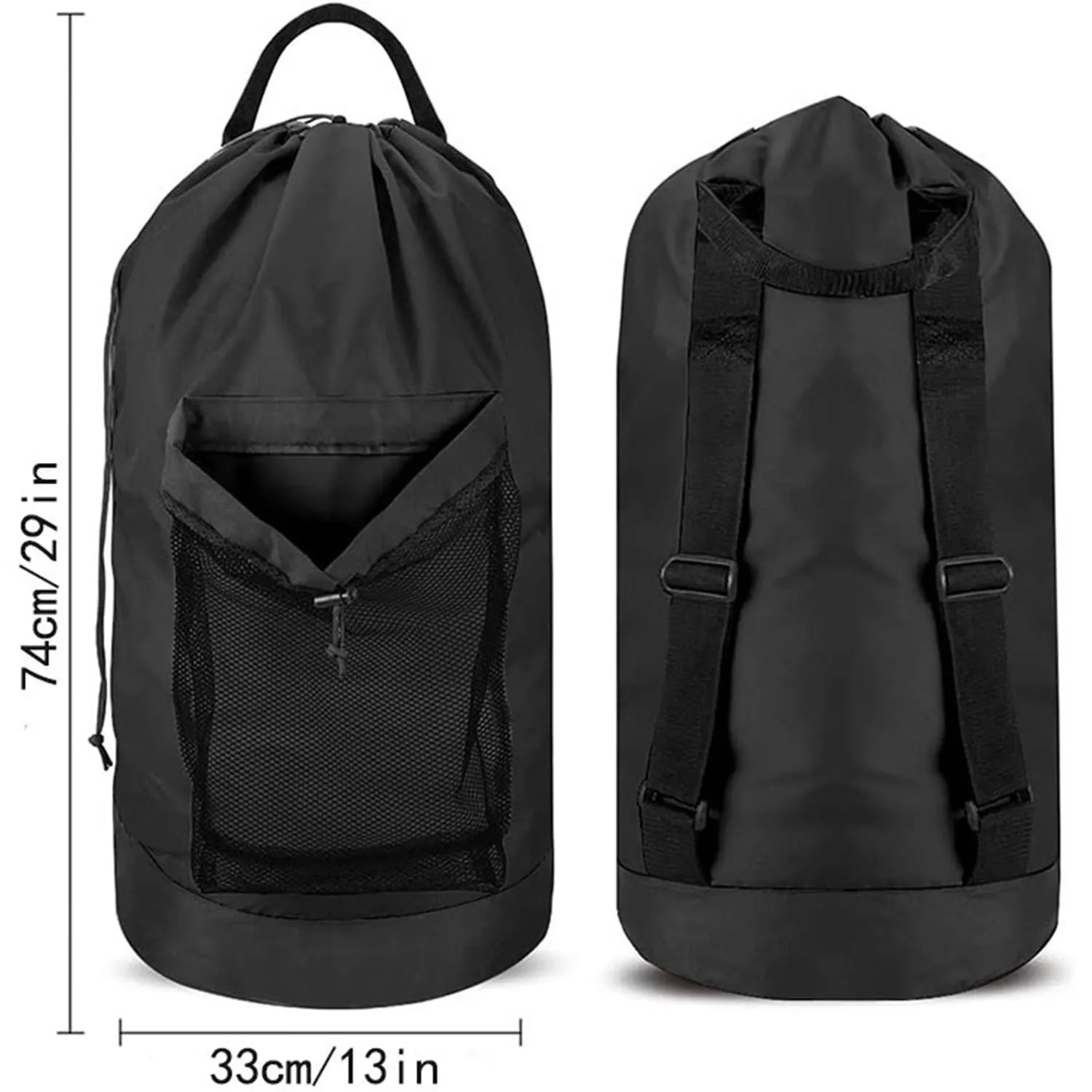 Laundry Bag With Mesh Pouch 3