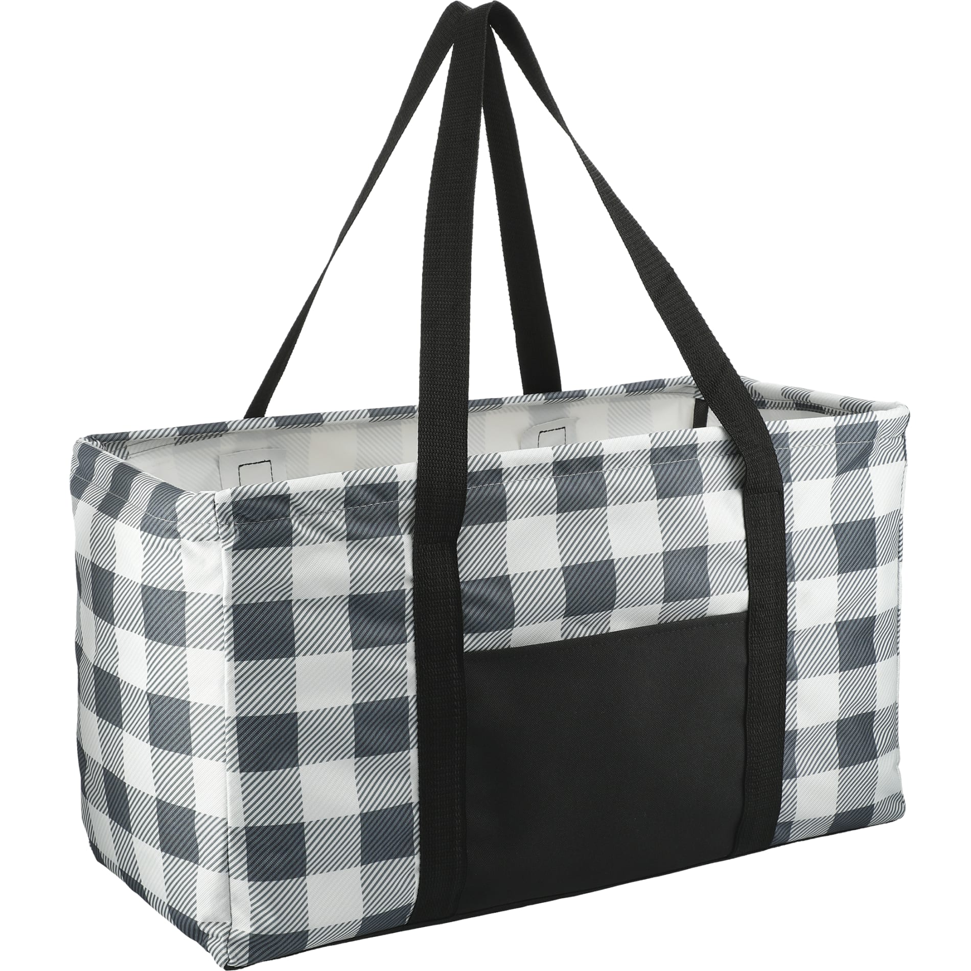 Buffalo Plaid Utility Tote 45