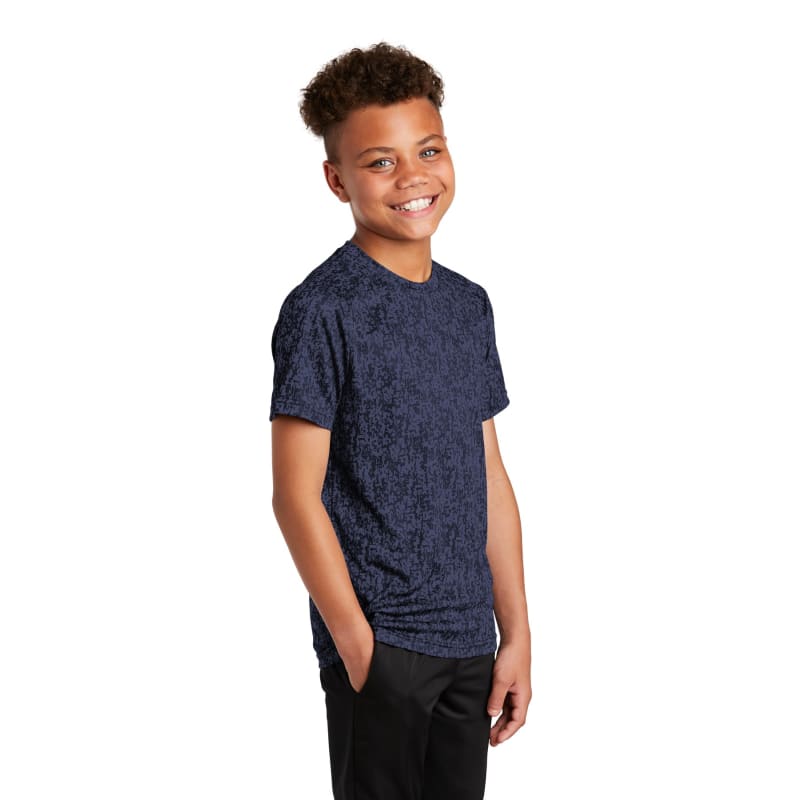 Sport-Tek Youth Digi Camo Tee. 41
