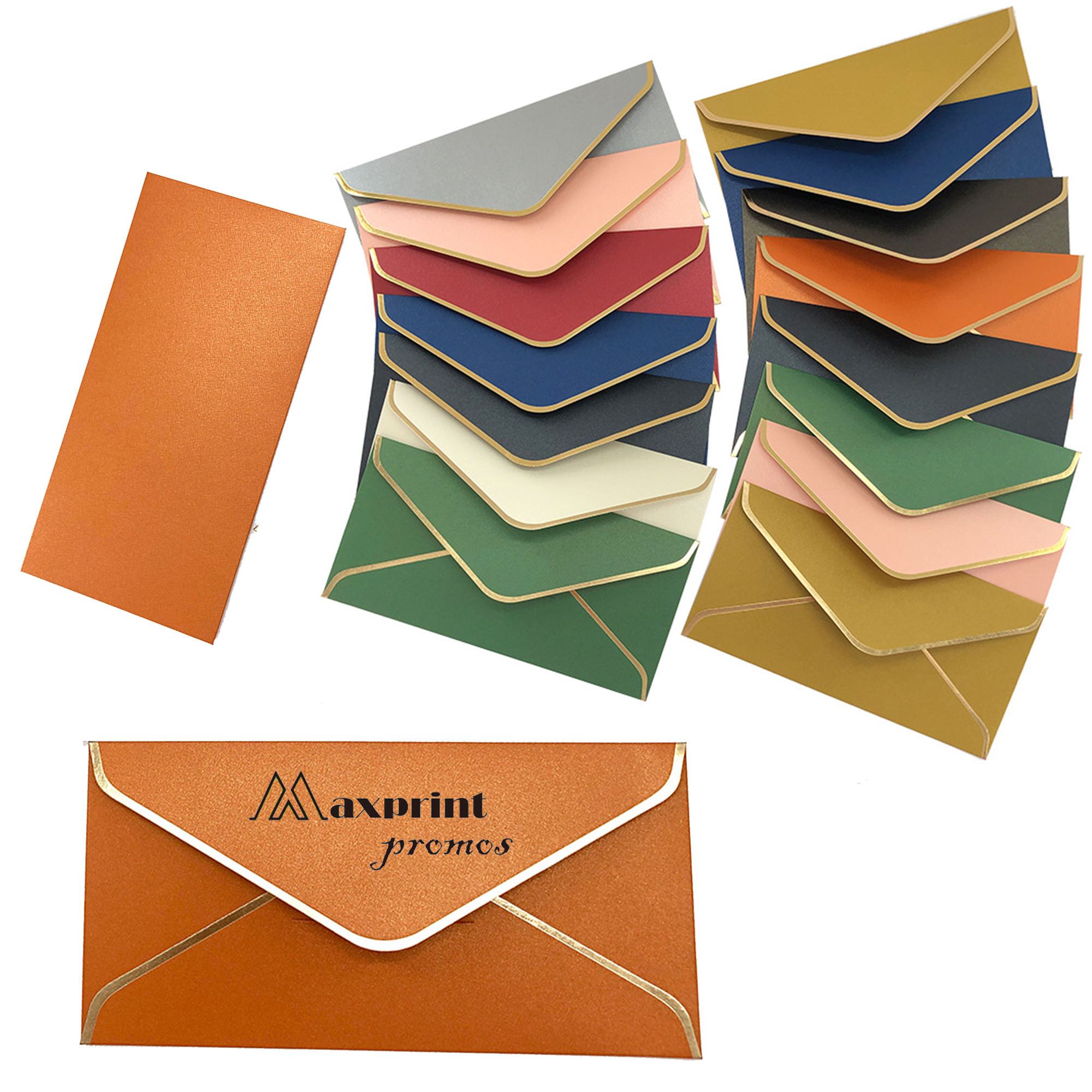 Custom Gold Foil Invitation Envelope 3