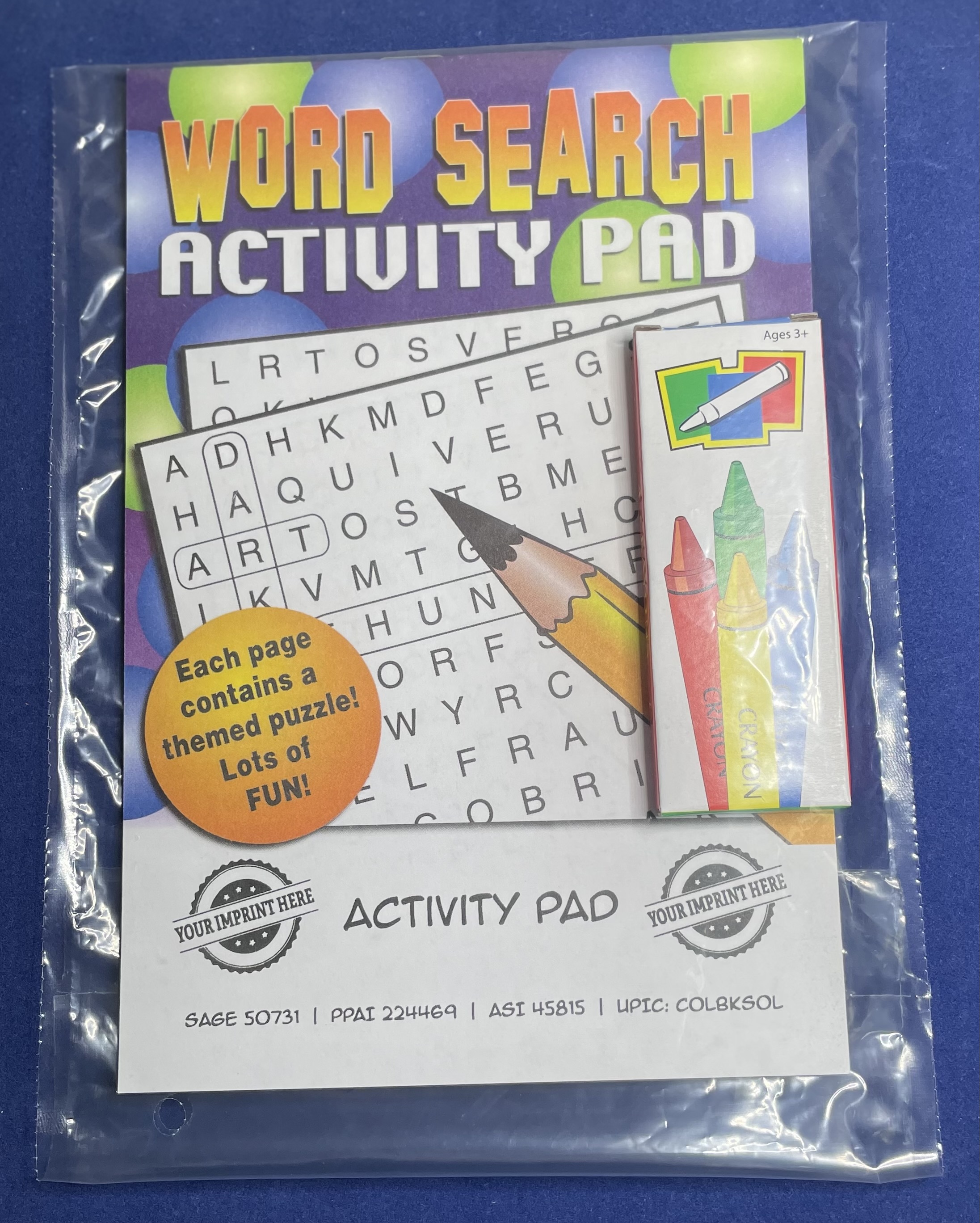 ACTIVITY PAD SET - Word Search Activity Pad Fun Pack 5