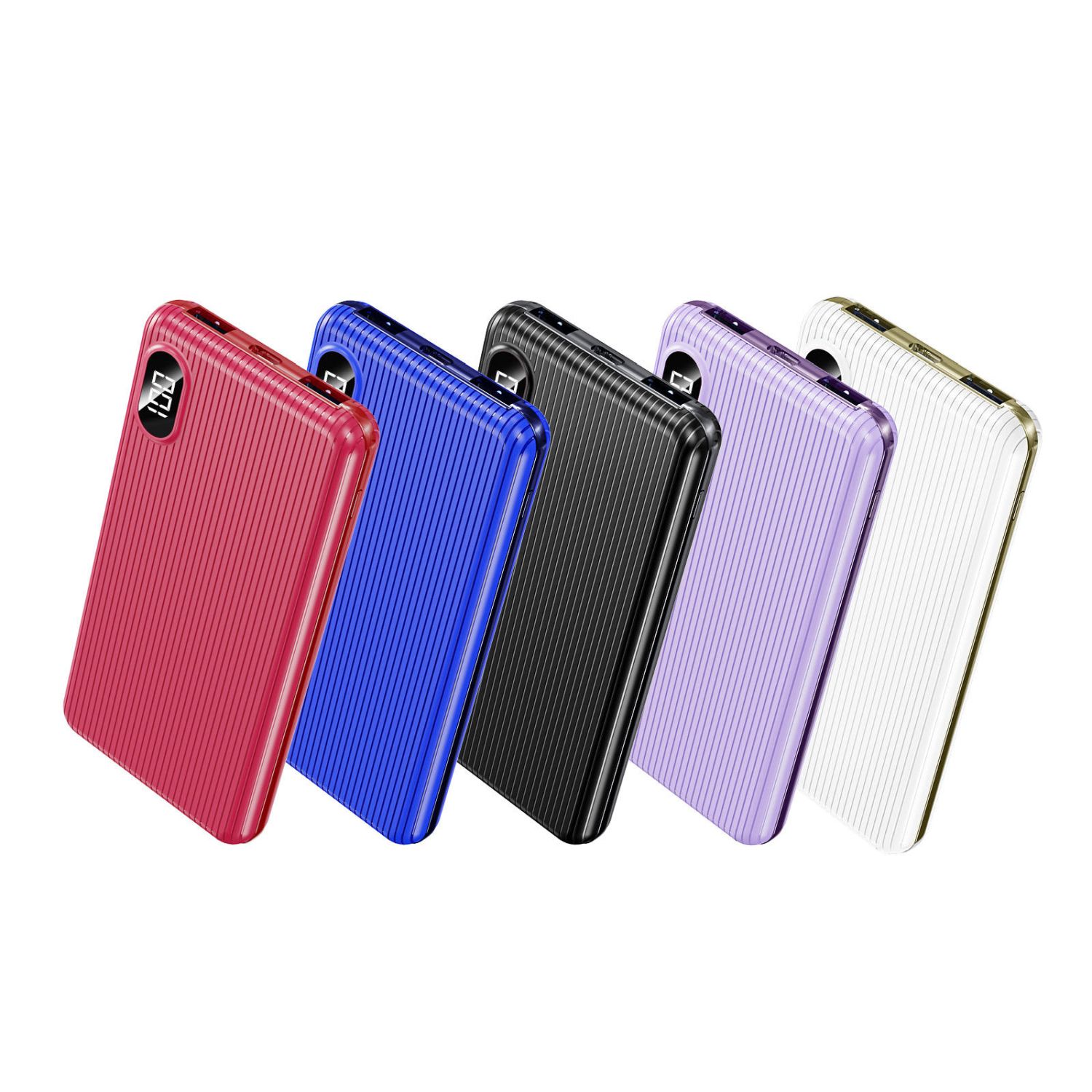10,000 mAh Plastic Dual Port Power Bank 2