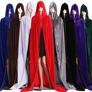 Robe Patrol Satin Hooded Capes For Halloween Witch Dress Up 2