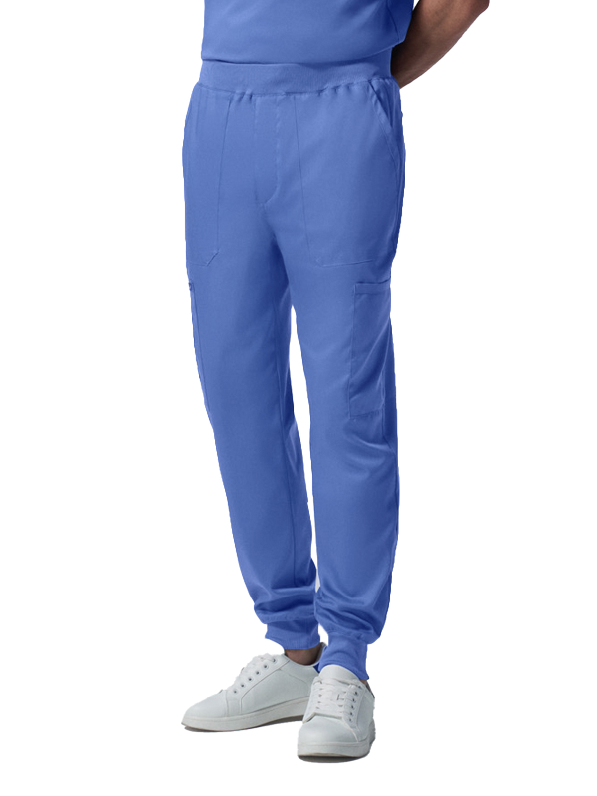 Landau - ProFlex - Men's Seven-Pocket Mid-Rise Rib-Knit Elastic Waist Jogger Pant