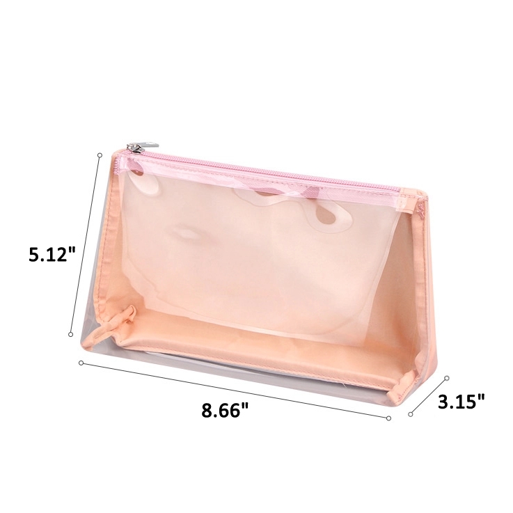 Transparent PVC Travel Makeup Pouch & Cosmetic Toiletry Bag 11