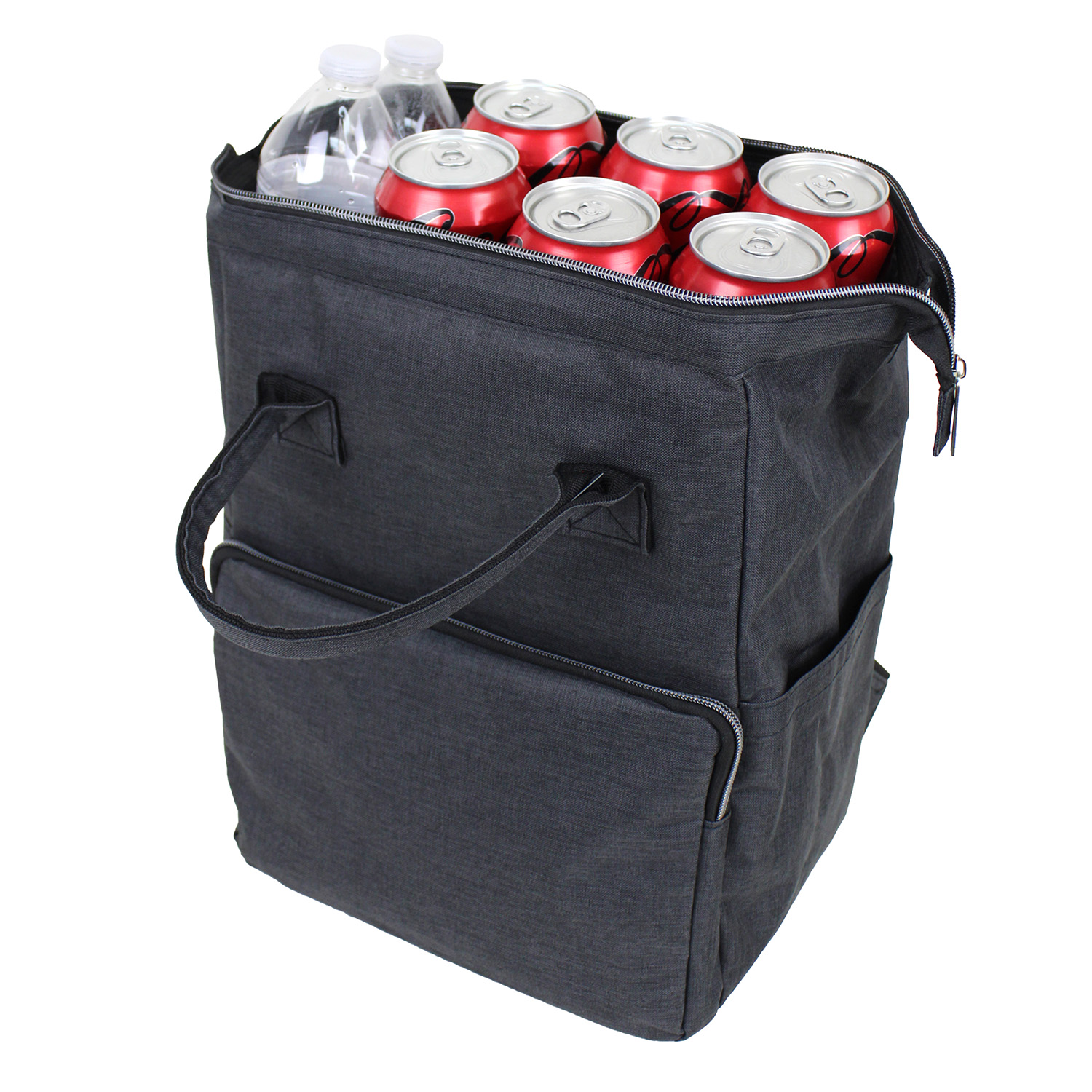 16 Can Heather Backpack Cooler 3
