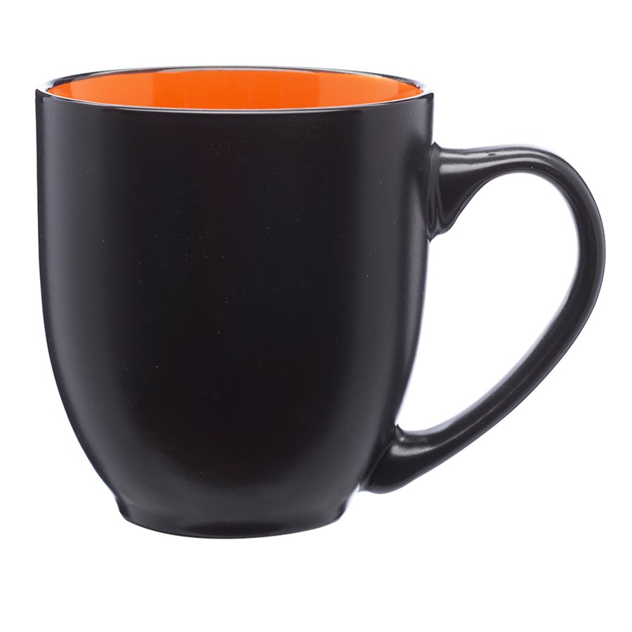 Two-Tone Bistro Style Ceramic Mug, 16 oz. 9