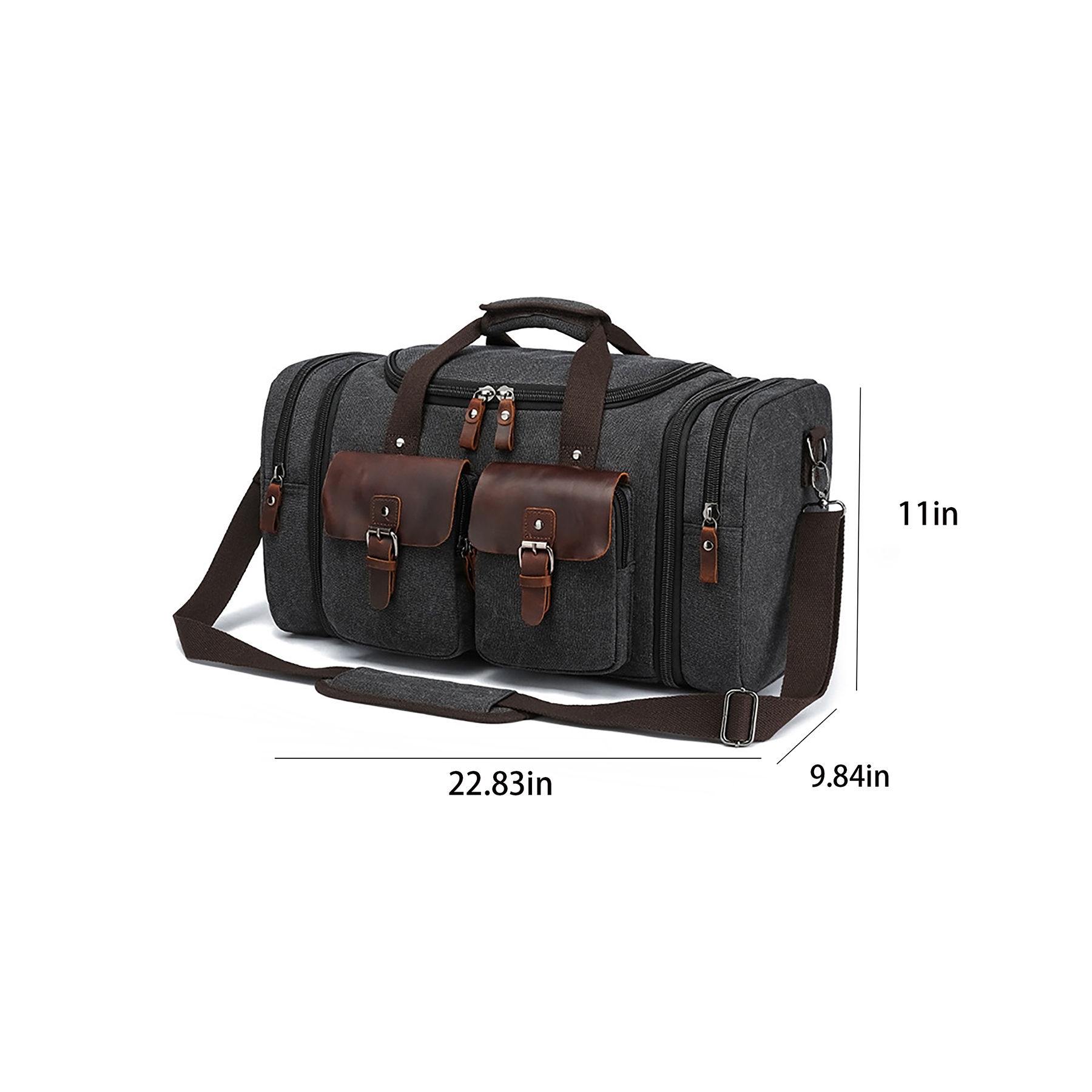 Waxed Canvas Travel Bag 6