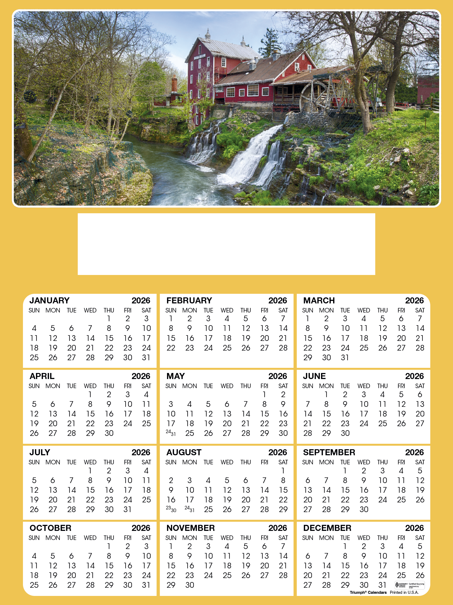 Skinner & Kennedy® Display-A-Year 2