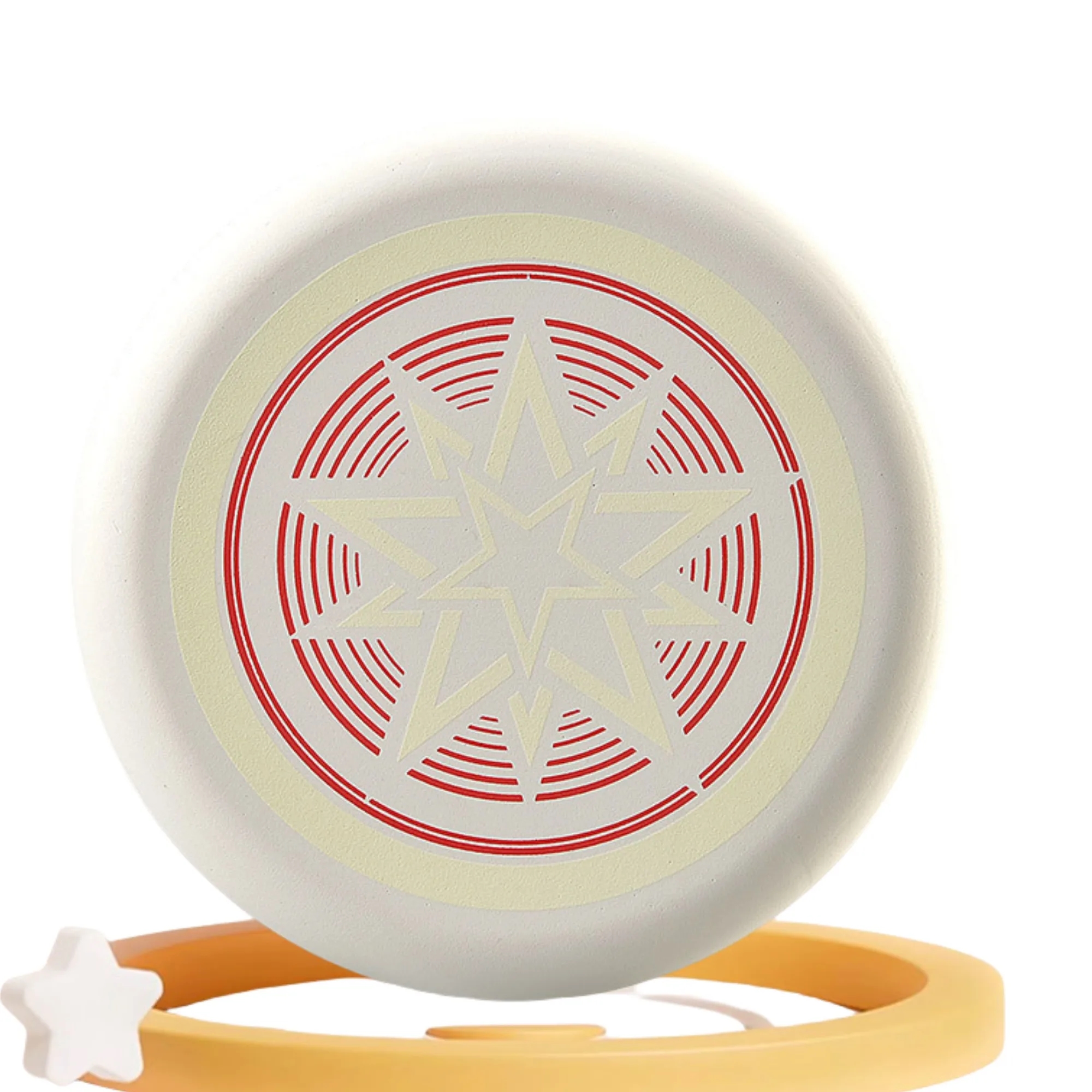 EVA Hand Toss Round Flying Disc Toy Saucer For Outdoor 5
