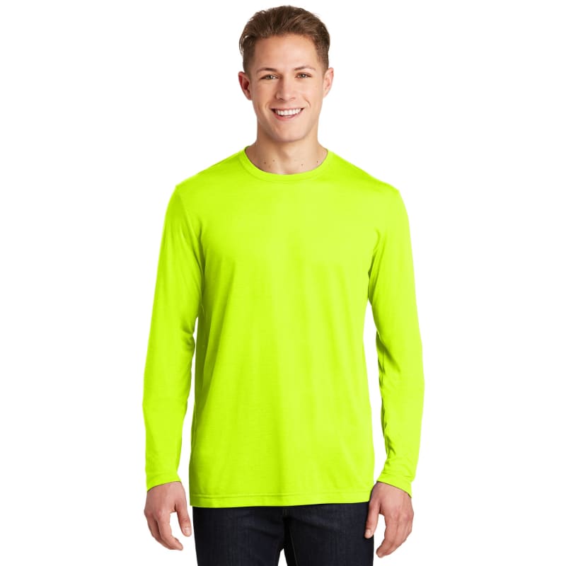 Sport-Tek Long Sleeve PosiCharge Competitor Cotton Touch Tee. 52