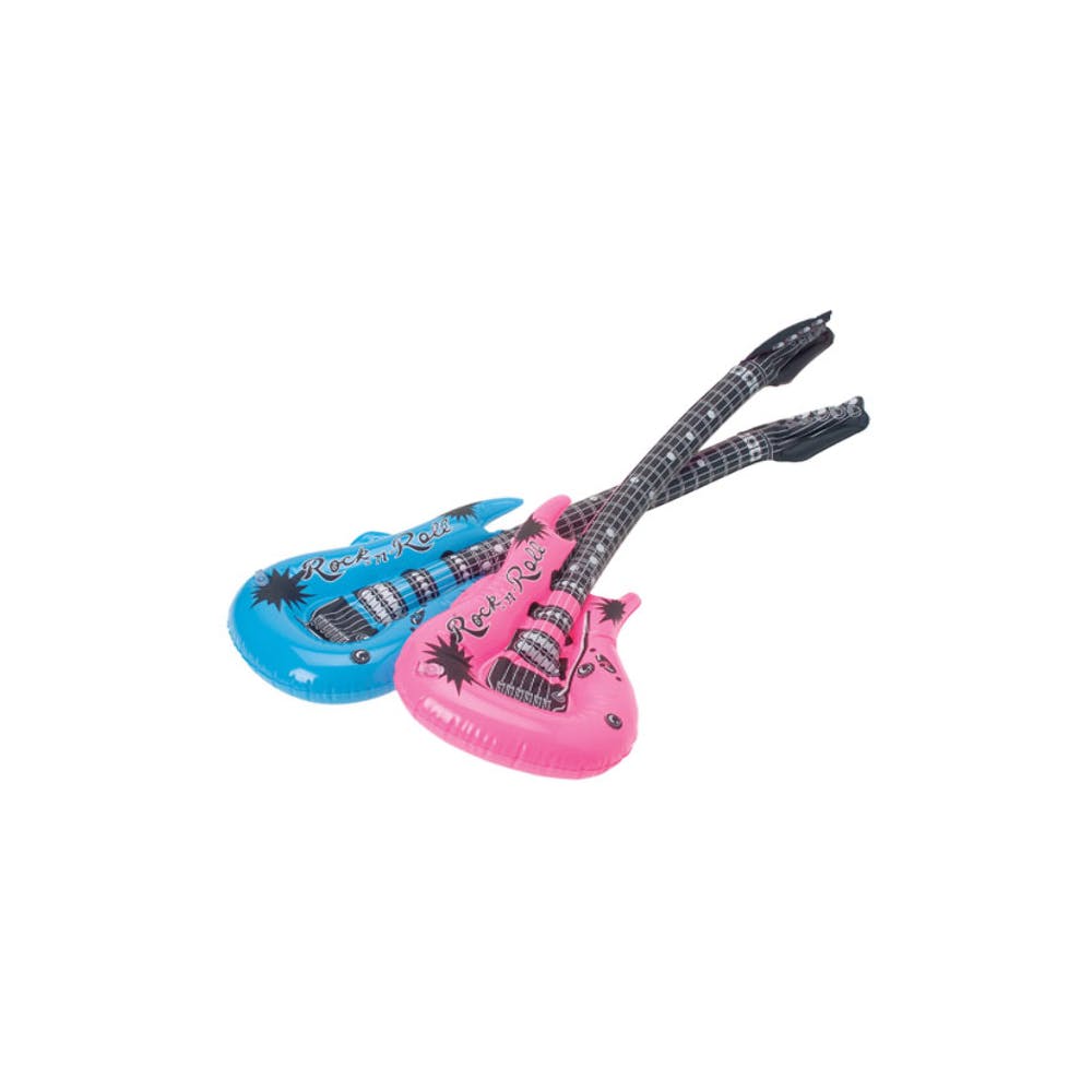 Inflatable Rock Guitars Toys - Assorted 24" 2