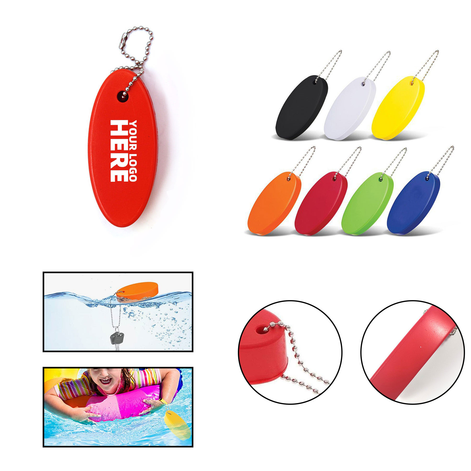 Foam Floating Keychain 1