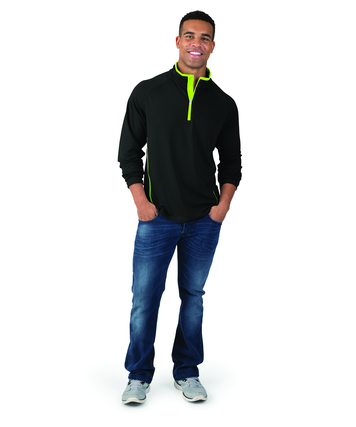 Men's Fusion Pullover, custom hoodie or sweatshirt with logo imprint 7