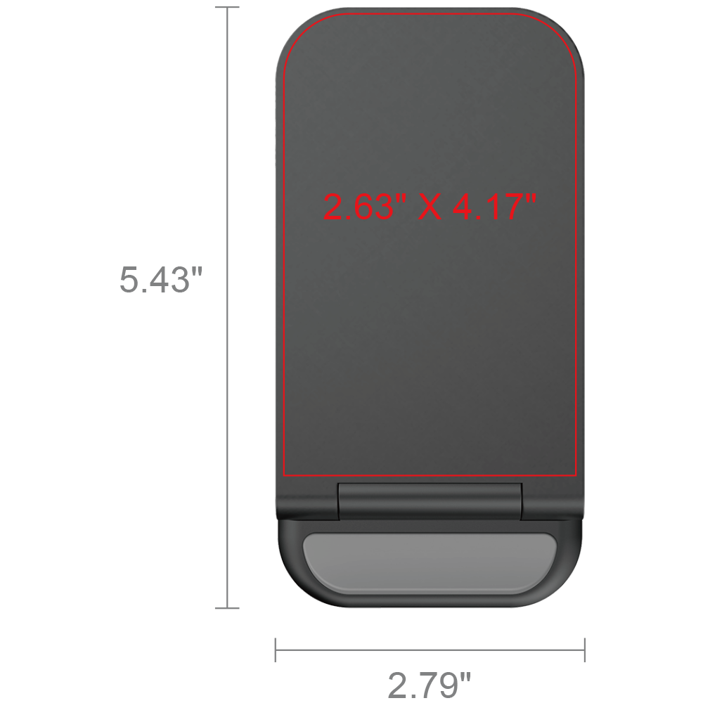 Peoria 15W Foldable Wireless Charger Stand