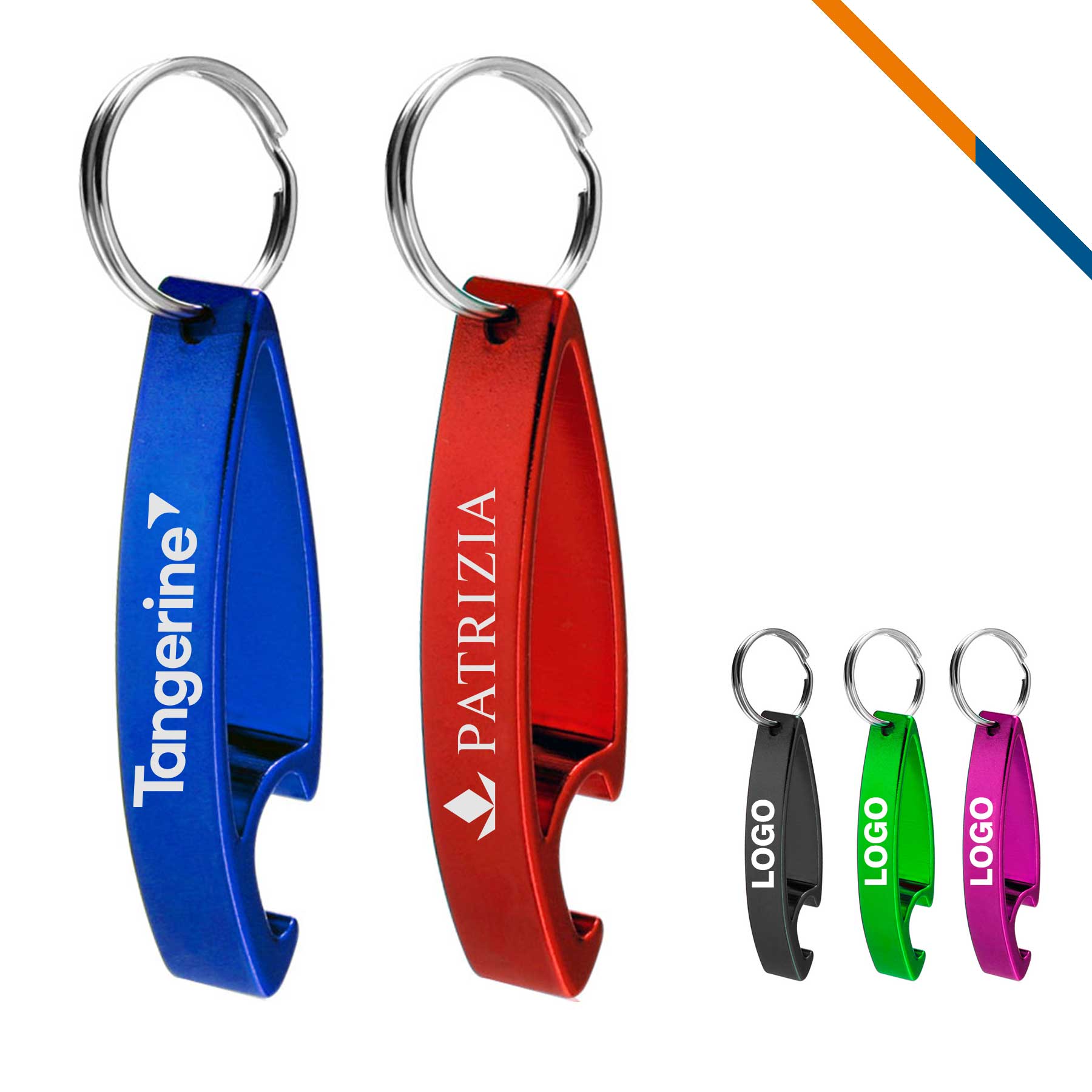 Coki Aluminum Bottle Opener Keychain 5