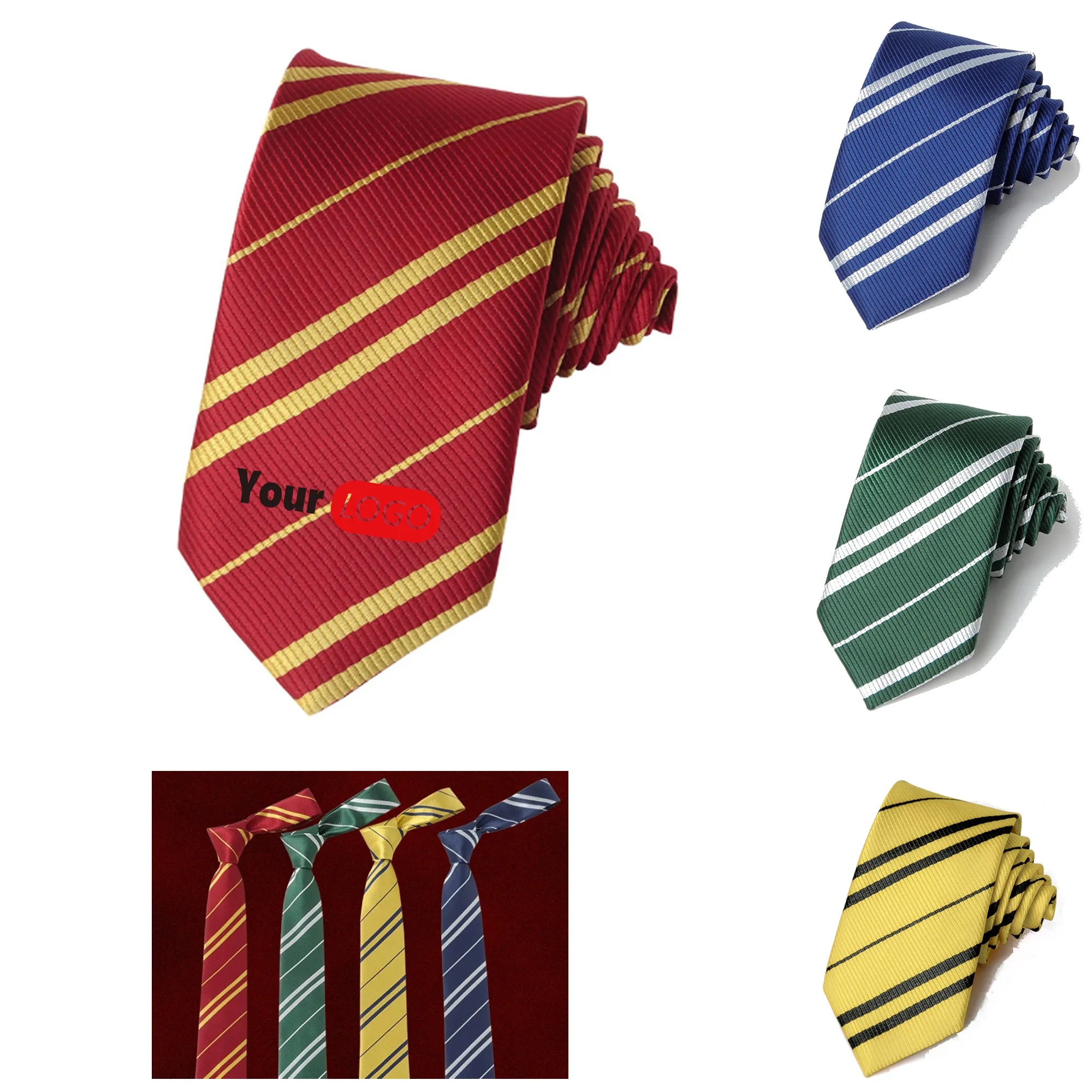 Preppy Premium Polyester Tie MOQ 10pcs 4